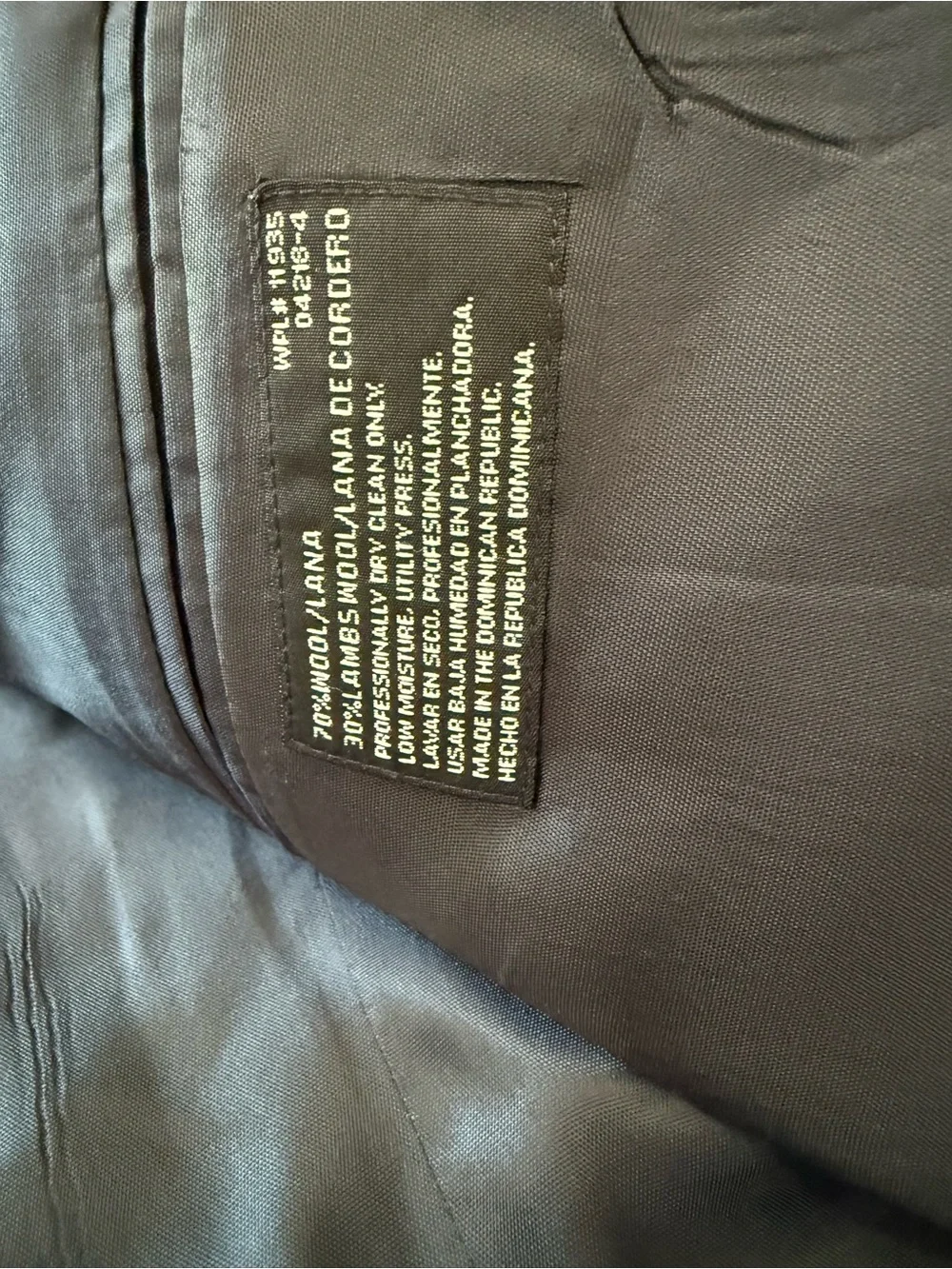 Towncraft Gray Herringbone Sport Coat